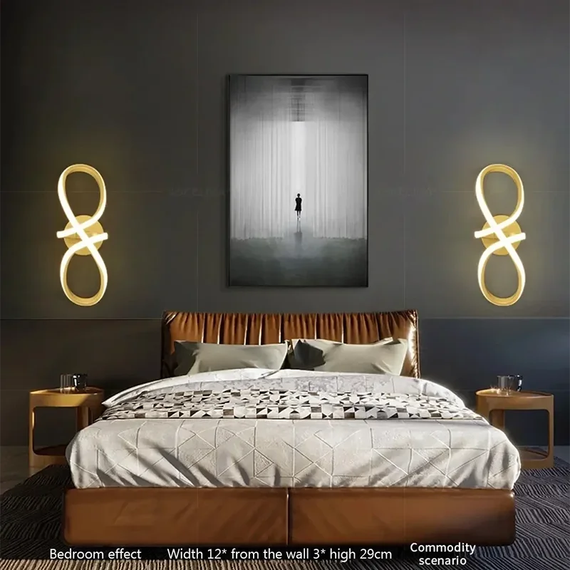 Moderne LED-Deckenleuchte - Minimalistisches Design für Wohnzimmer und Schlafzimmer