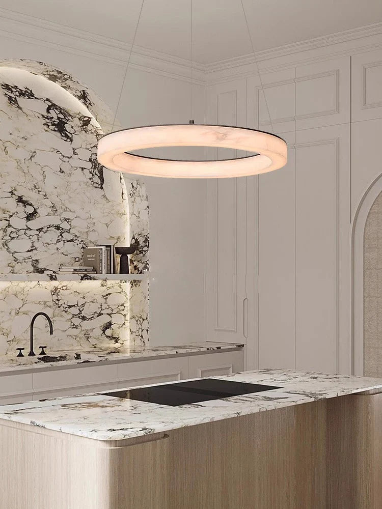 2024 Trendy Marmor Serie Dimmbar LED Kronleuchter 🌟