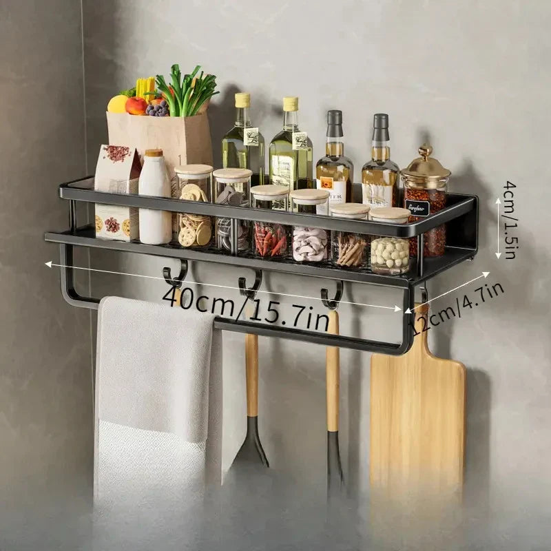 KitchenStyle – Elegantes Wandregal für eine organisierte Küche