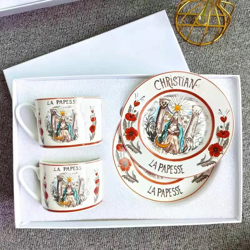 Tarot Kaffeetassen Set