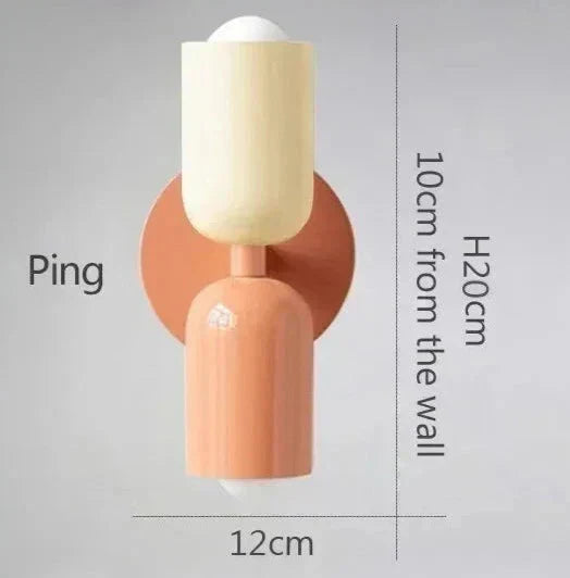 Cremige Glow Lampe