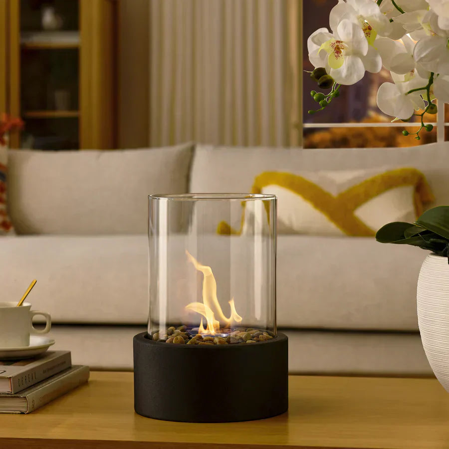 Bioethanol Tischfeuer Glas Kaminheizer