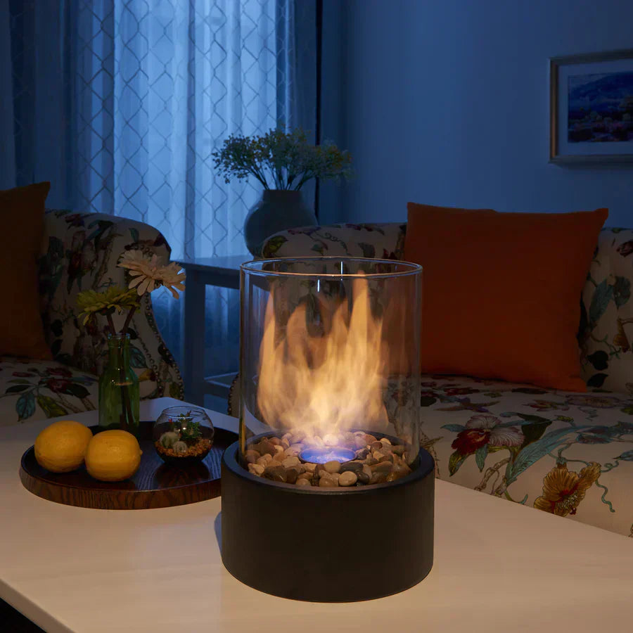 Bioethanol Tischfeuer Glas Kaminheizer