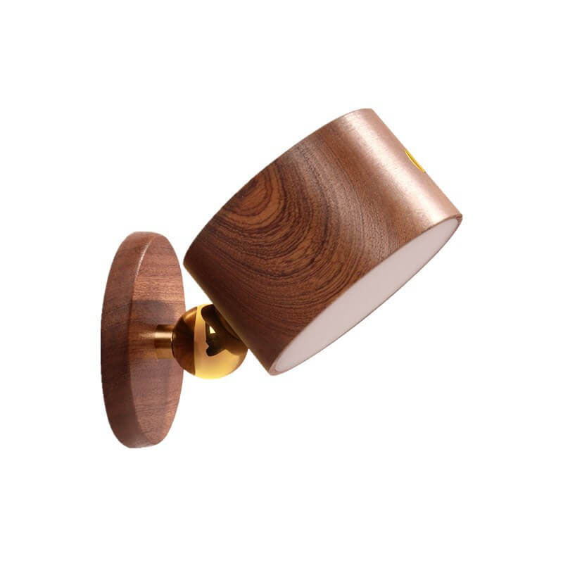 Minimalistische Holz USB wiederaufladbare Touch magnetische LED Nacht Wandleuchte Lampe Licht
