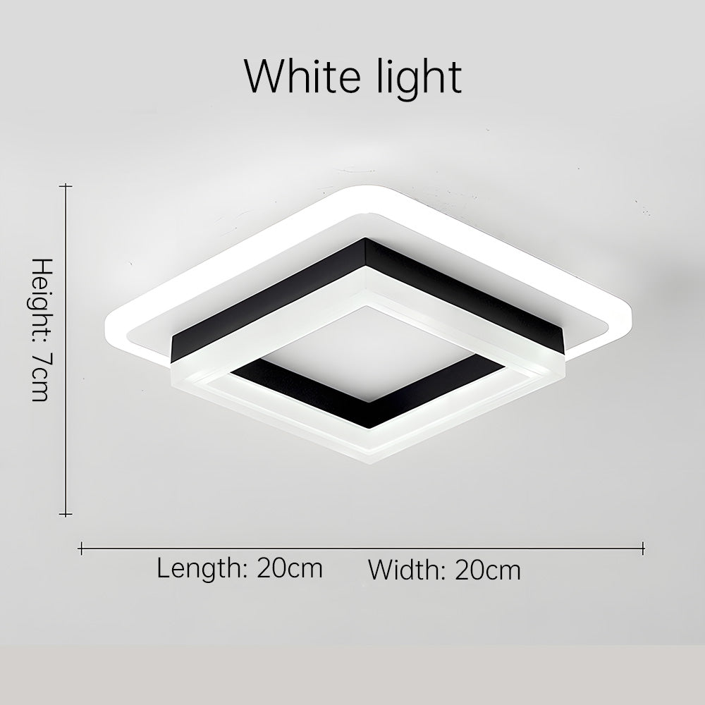 Deckenleuchte Modern Quadrat LED Einbauleuchte
