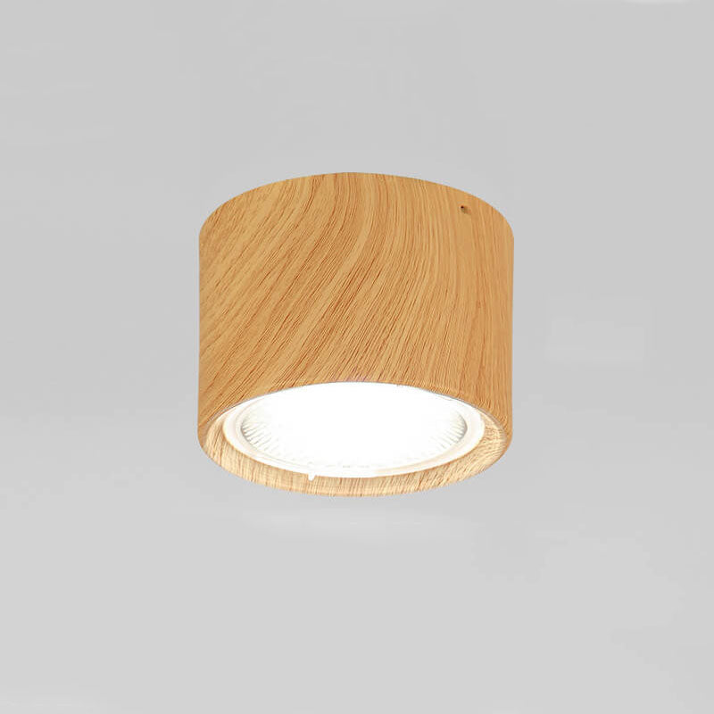 Garduru - Nordischer Zylinderschwenkspot LED Deckenlampe für flache Montage