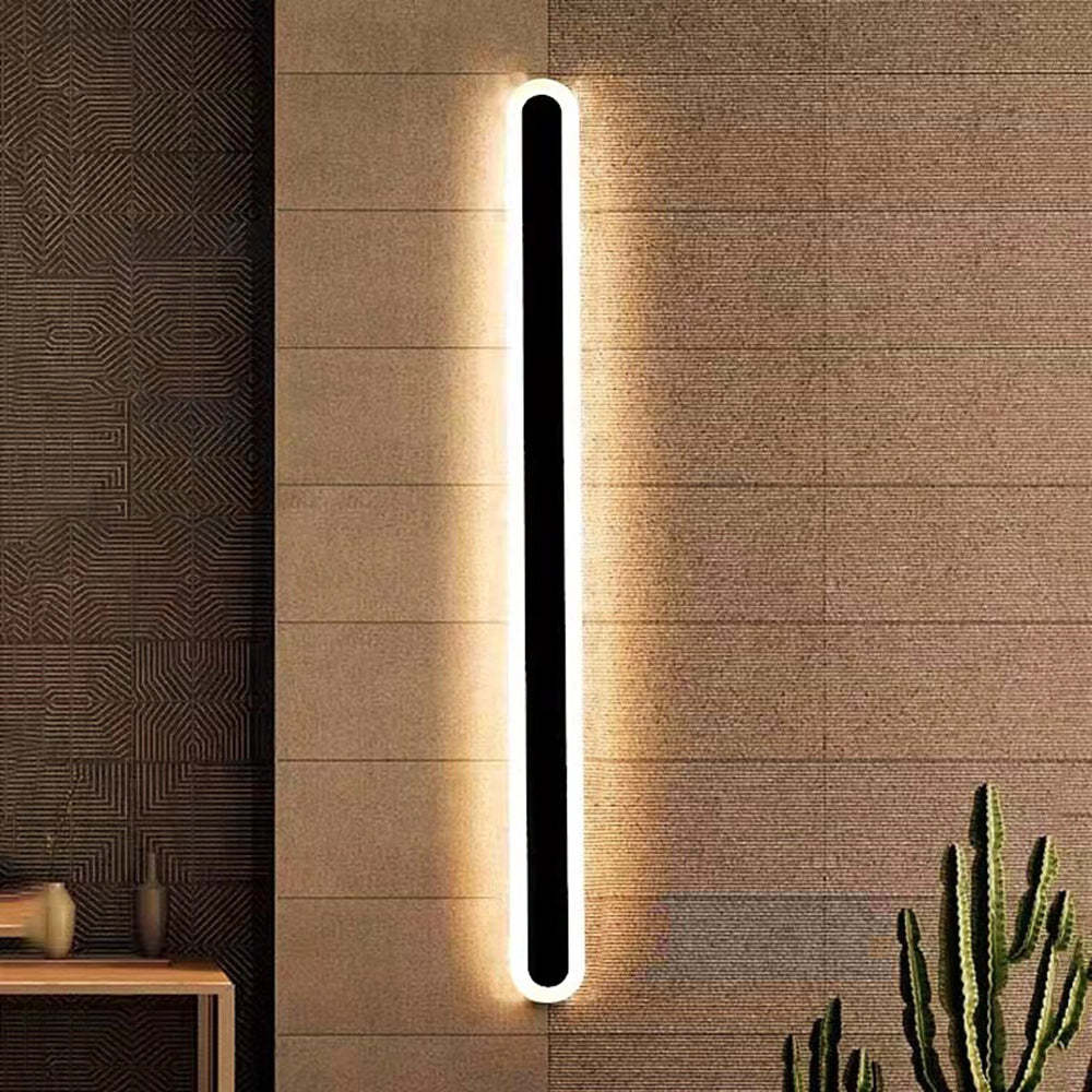 Außenwandleuchte Modern Schwarz Wasserdichte Lampe