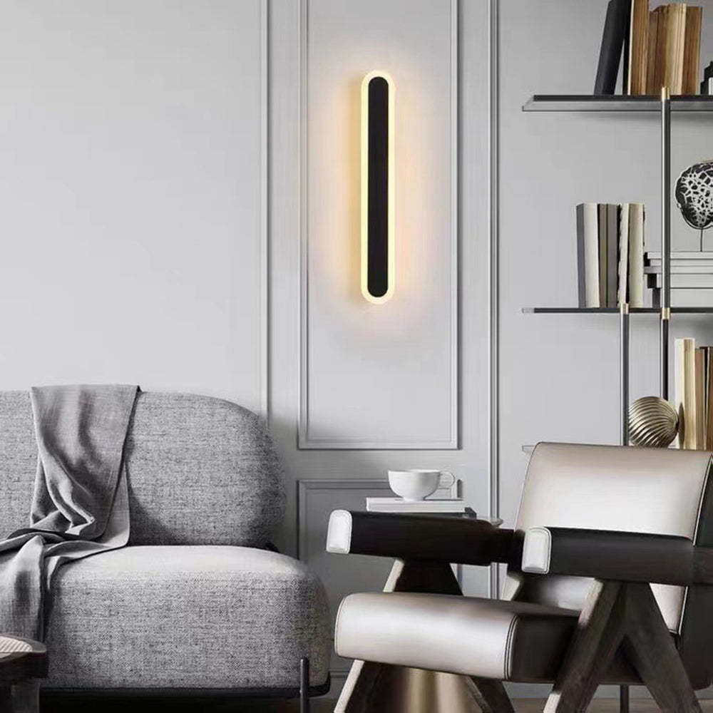 Außenwandleuchte Modern Schwarz Wasserdichte Lampe