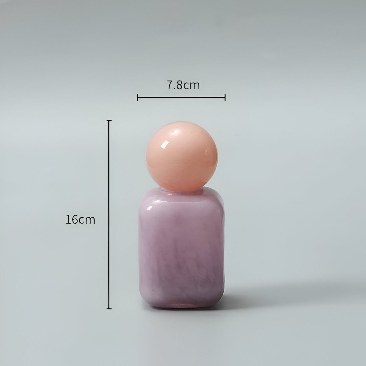 Candy Colour Abstrakte Glasvase