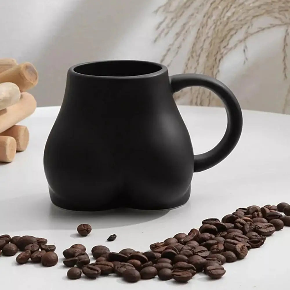 Kaffe Tasse Mit Weiblichen Rundungen