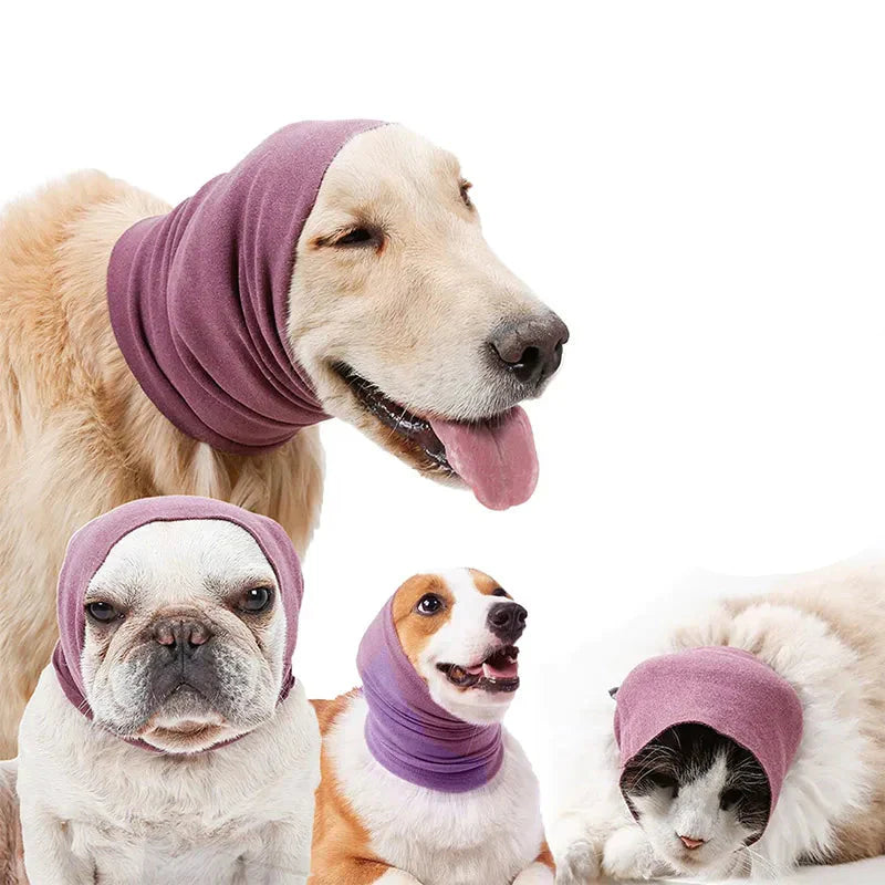 SnugPaws - Wasserdichte Haustier-Ohrenschützer aus Flauschigem Flanell