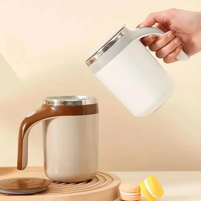 Garduru Tasse – 380 ml Edelstahlbecher mit automatischer Mischfunktion