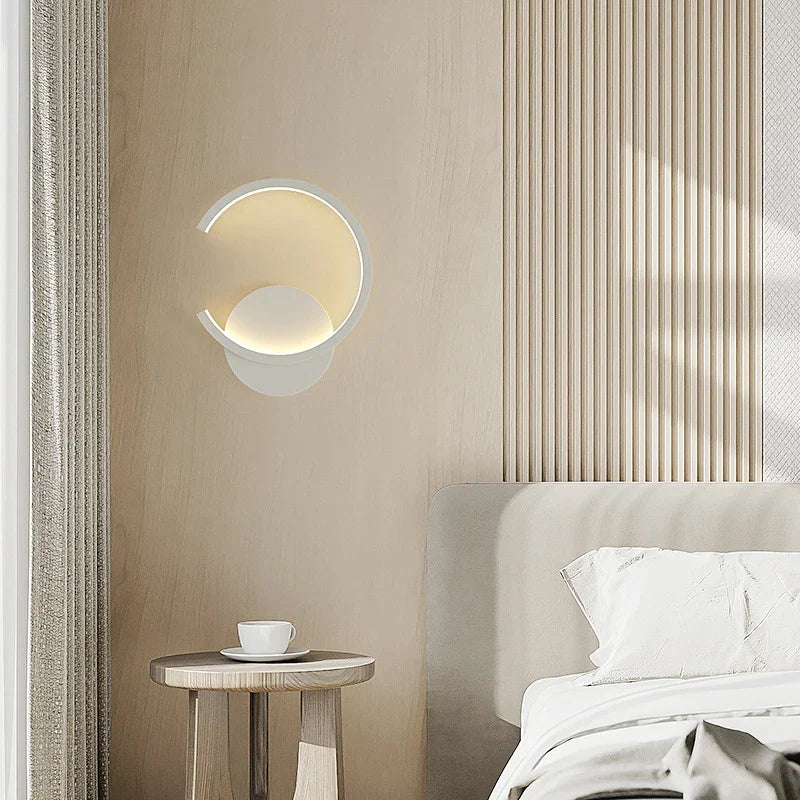 RoyaleGlow Moderne Goldkupfer Wandleuchte - Nordisches LED Oben & Unten Licht