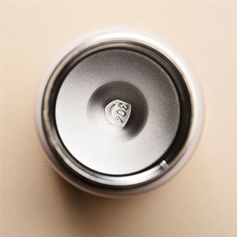 260ml Isolierter Kaffeebecher - 304 Edelstahl Reisebecher, Tragbare Thermoskanne für heiße Getränke, Mini-Wasserflasche