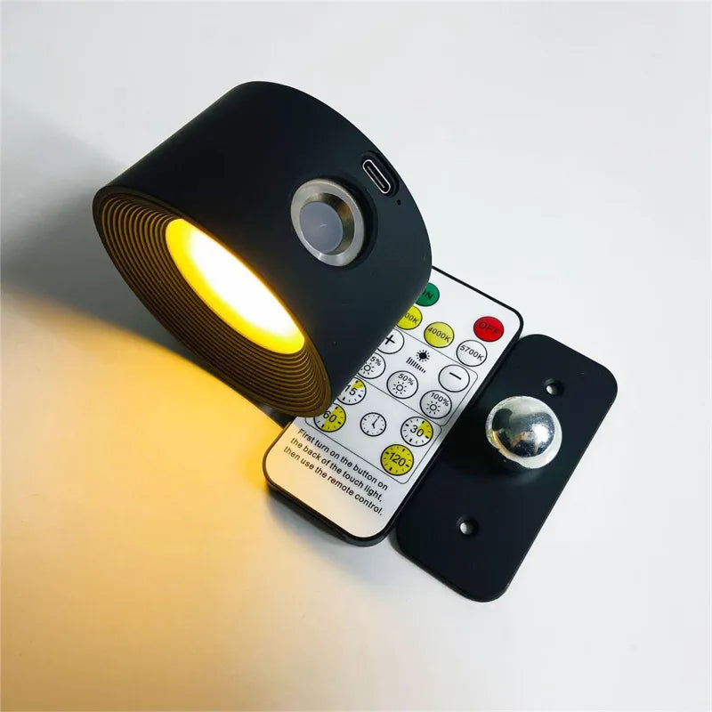 EasyStick™ Kabellose Wandlampe – Wiederaufladbar, Dimmbar & 360° Drehbare LED Lampe
