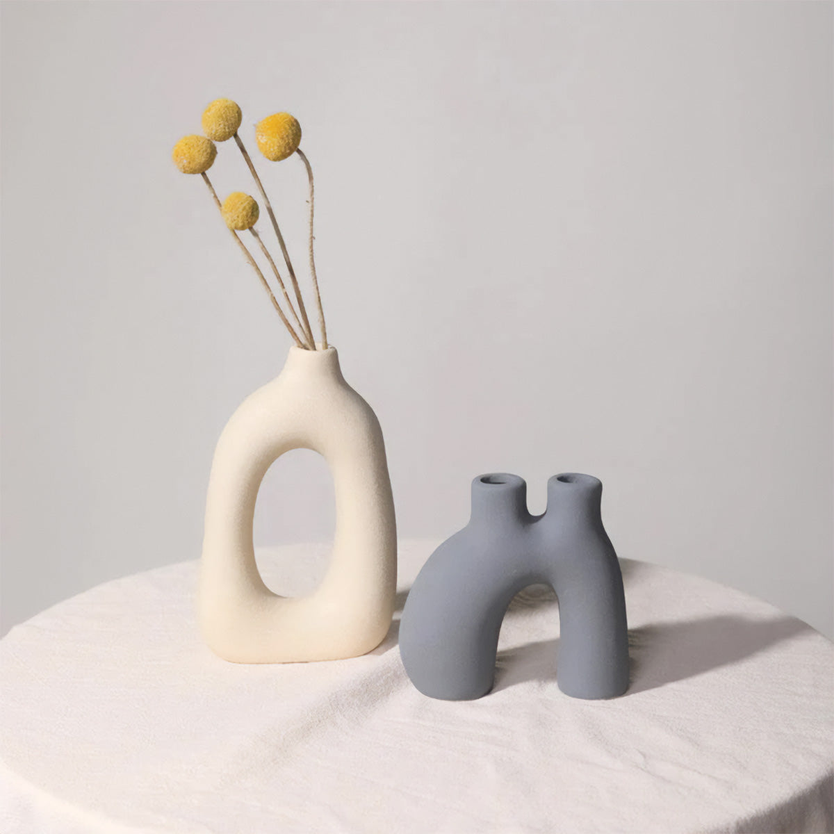 Frosted Vase Collection - Keramischer Tischvase, Neuer Klassiker / Post-Modern Stil, Heim-Büro Dekoration