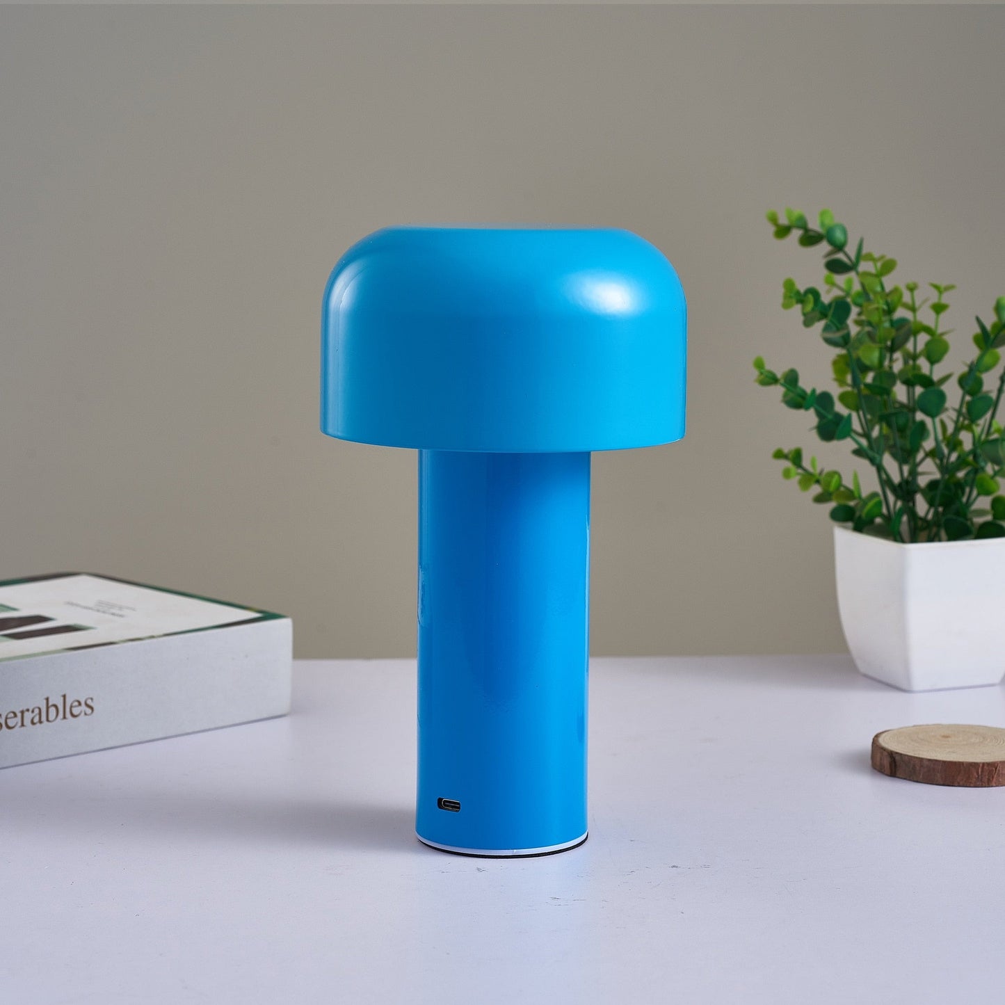MushRoomGlow – Luxus Dimmbar Tischlampe mit italienischem Design