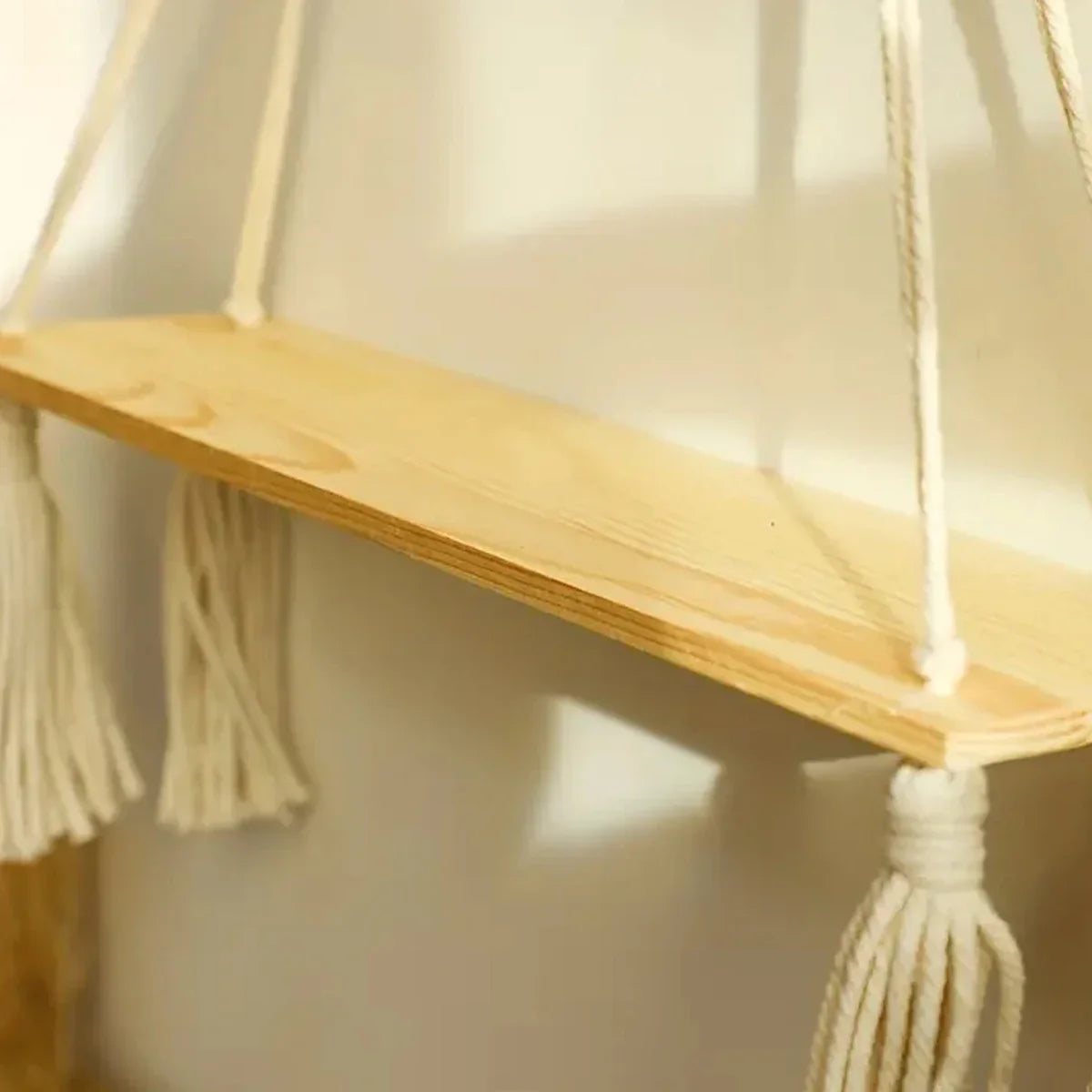 Boho Makramee Regal Rustikale Dekoration