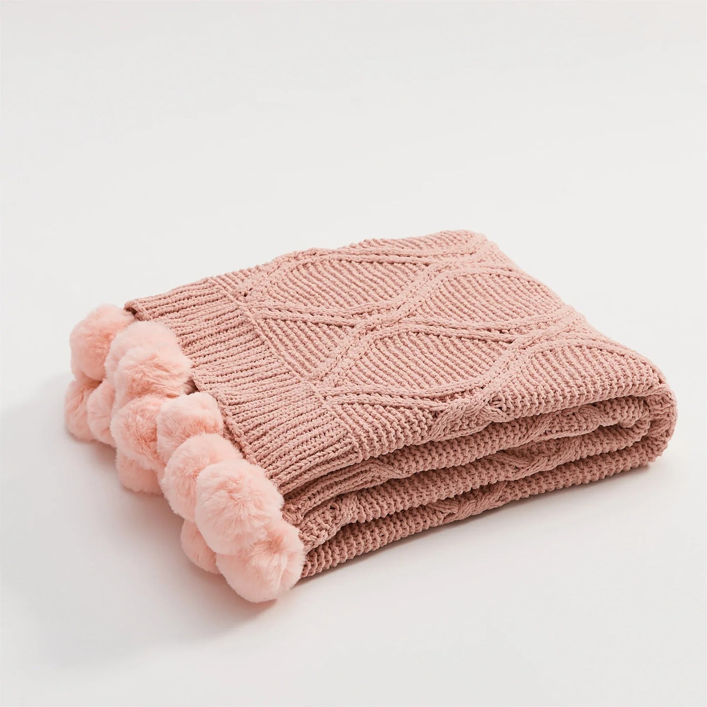 Garduru - Weiche Chenille-Strickdecke für Bett und Sofa