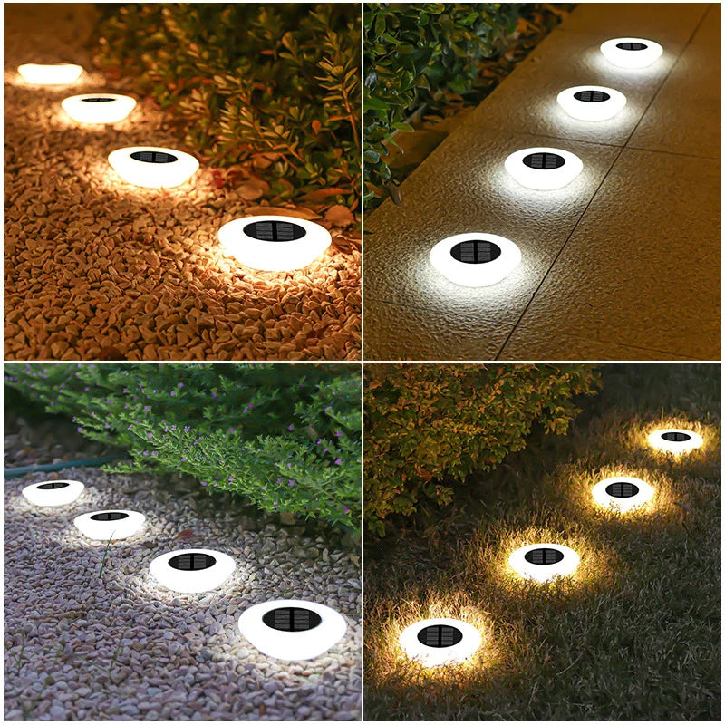 Solar Bodenlichter – LED Außen wasserdichte Stehlampen