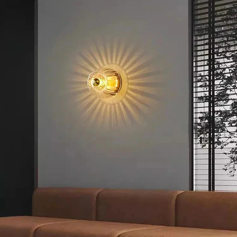 Skandinavische Bauhaus-Wandlampe