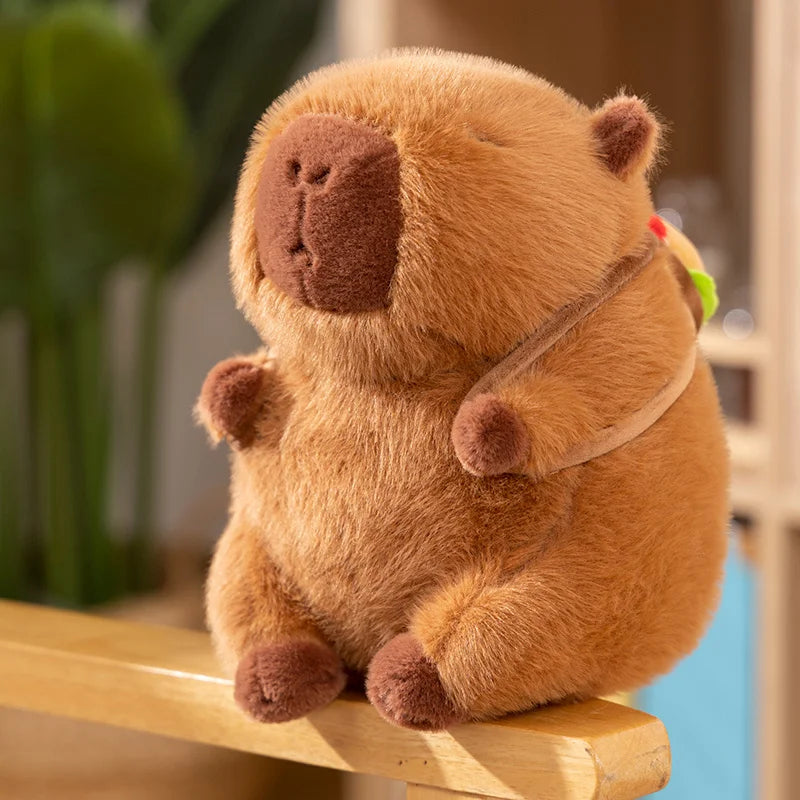 Fluffy Capybara Burger Bag Plüschtiere | NEU