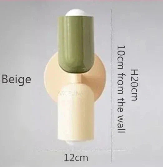 Cremige Glow Lampe