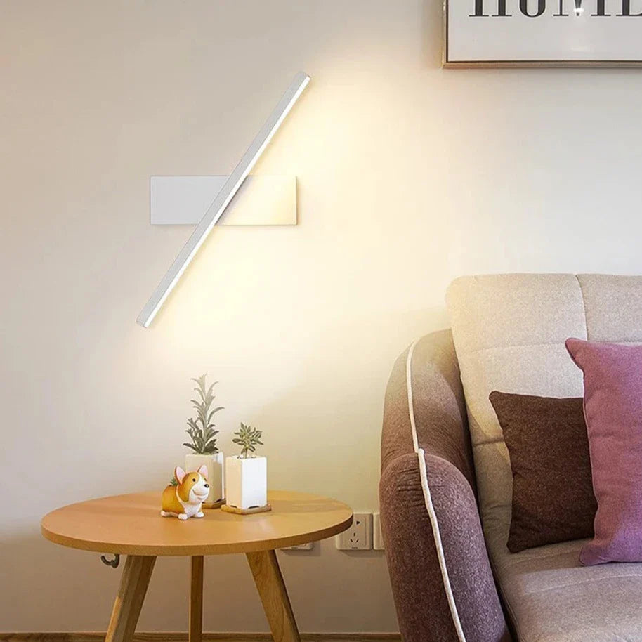 Drehbare LED-Wandleuchte - Moderne Lampe für Schlafzimmer & Wohnzimmer