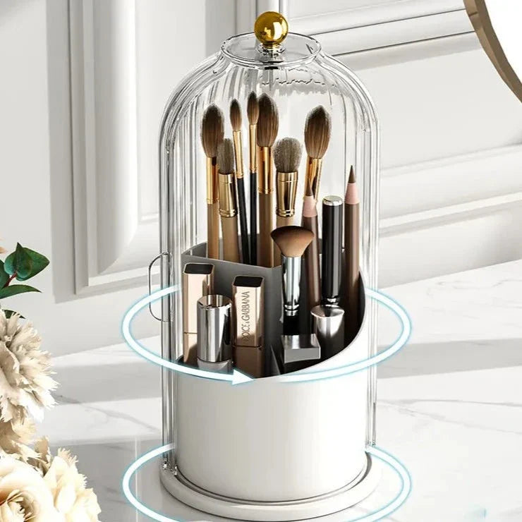 OrganizeLuxe – Luxus Acryl Kosmetik Organizer mit 360° Drehung