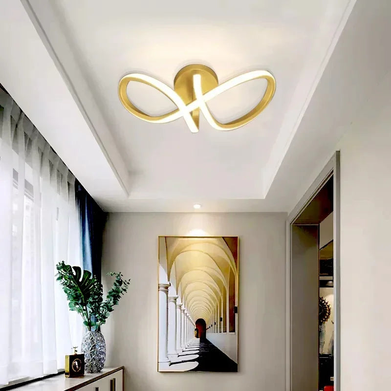 Moderne LED-Deckenleuchte - Minimalistisches Design für Wohnzimmer und Schlafzimmer