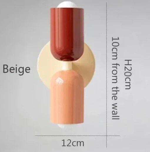 Cremige Glow Lampe
