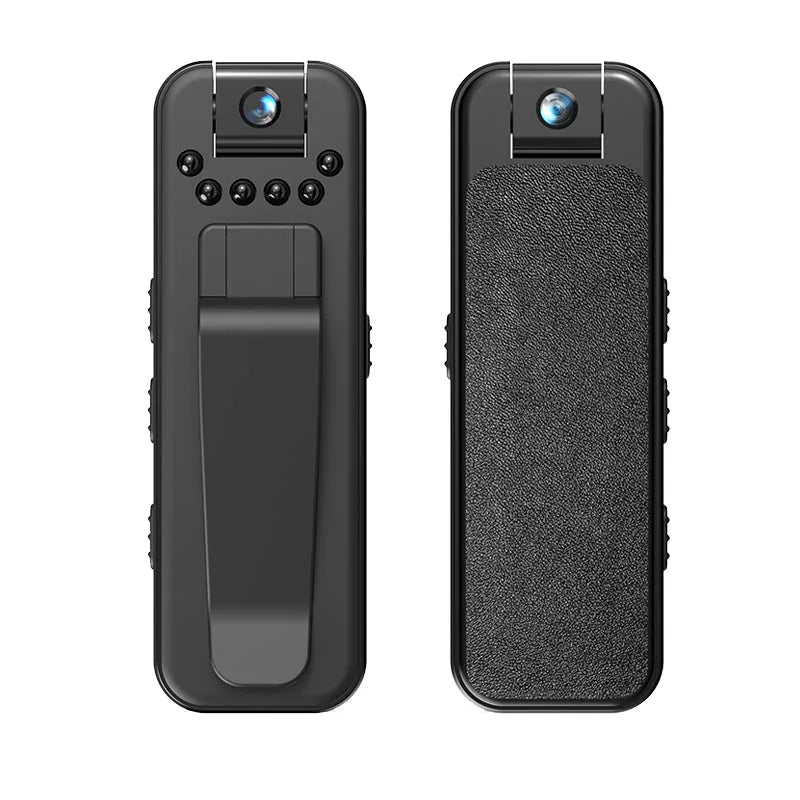 Wifi 1080P Körper Mini Kamera mit Nachtsicht - Tragbare Polizeikamera, Infrarot Camcorder für Innen-/Außenanwendung
