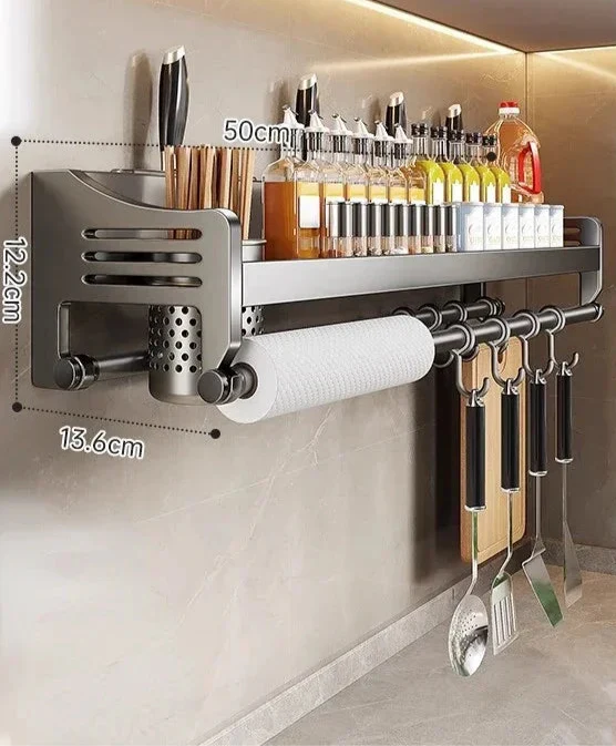 Wandmontierter Küchen-Organizer