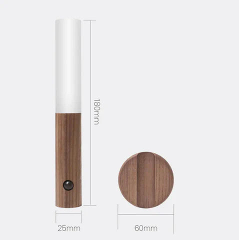 LightSense – Minimalistische Bewegungsmelderlampe mit magnetischer Befestigung