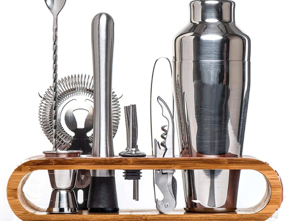 MixMaster – Luxuriöses Metallic Bar Set für stilvolle Cocktails