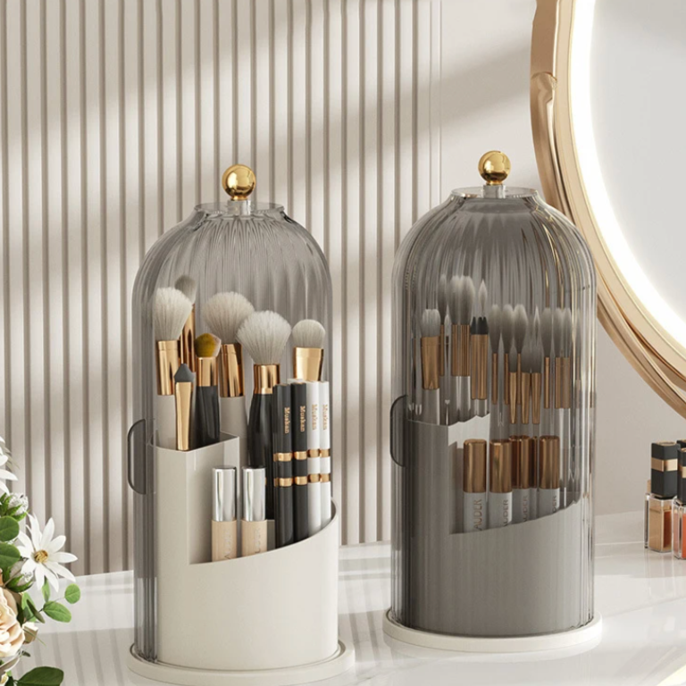 OrganizeLuxe – Luxus Acryl Kosmetik Organizer mit 360° Drehung