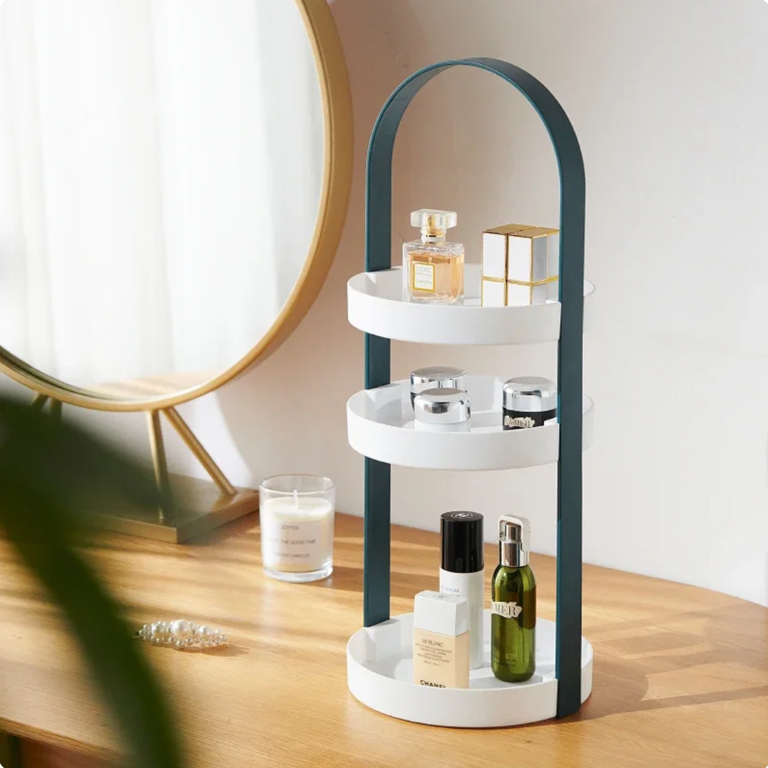 OrganizeEase – Luxus kosmetik organizer mit innovativem design