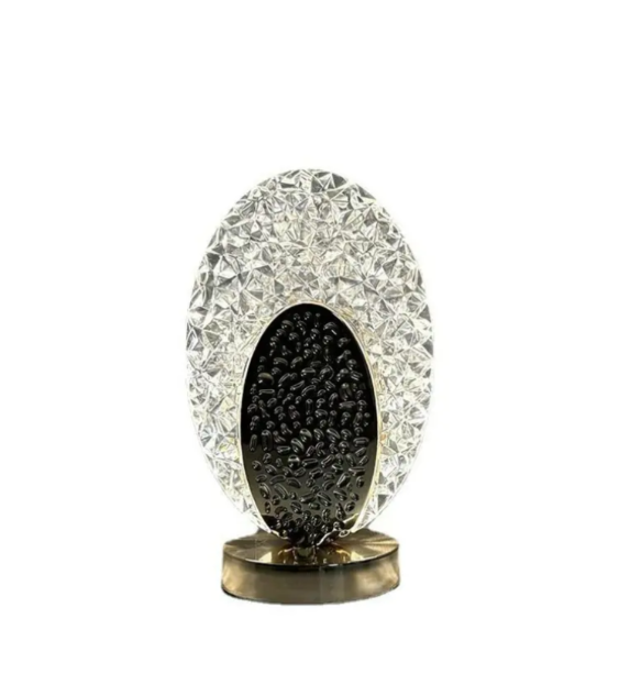 Chic Pfau-Design Tischlampe