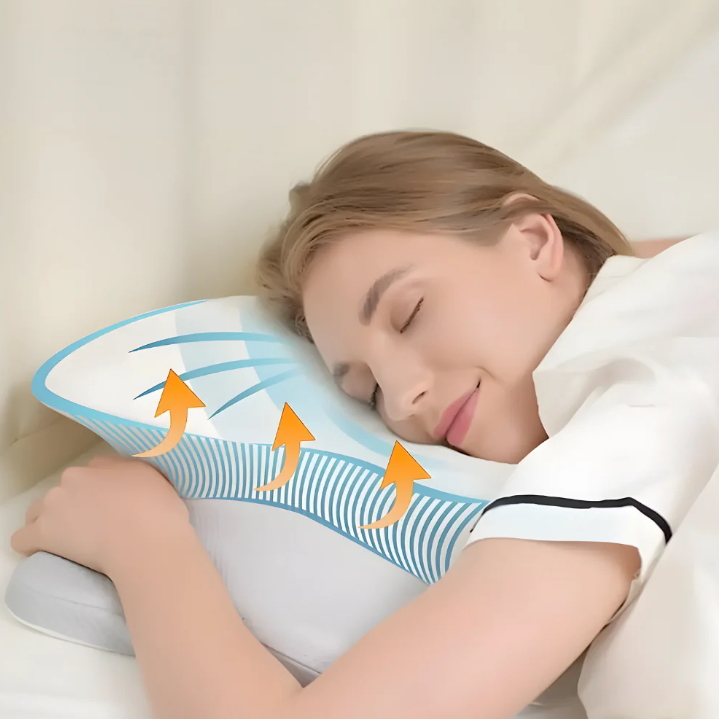 3D Ergonomisches Gedächtnisschaumkissen