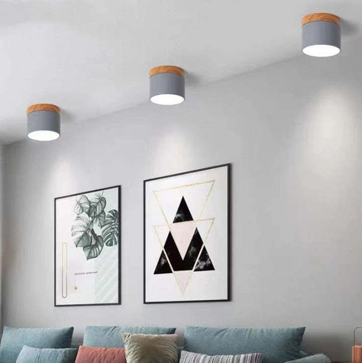 Morandi-inspirierte Moderne LED-Deckenlampe