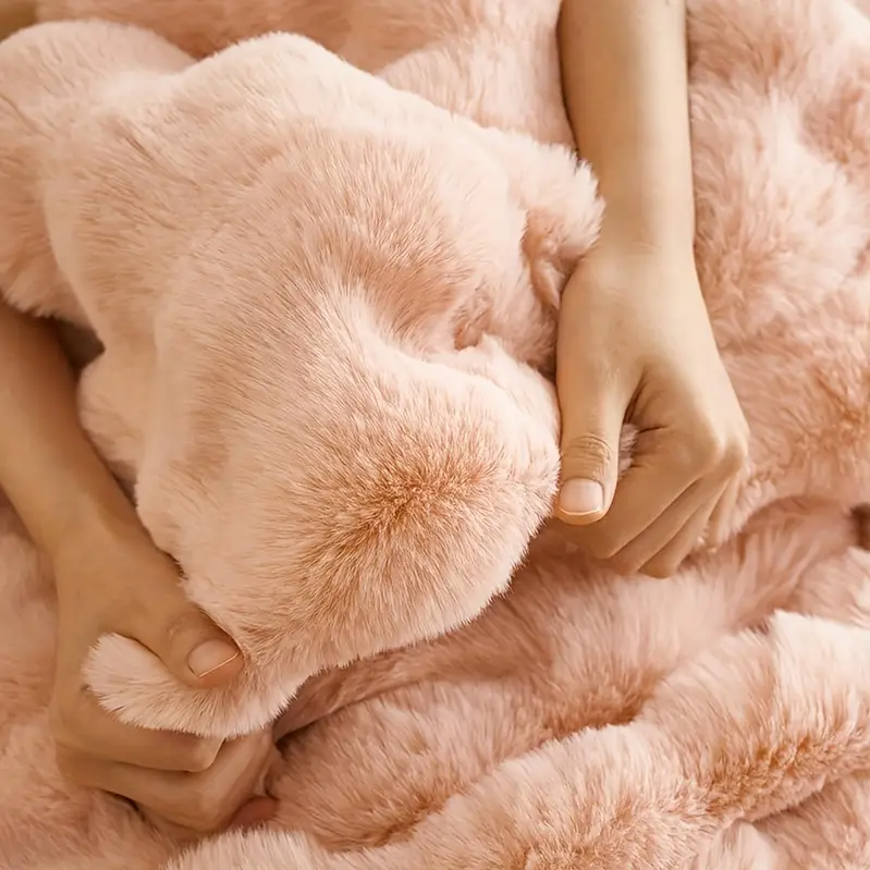 Bubble Plush Weiche Decke