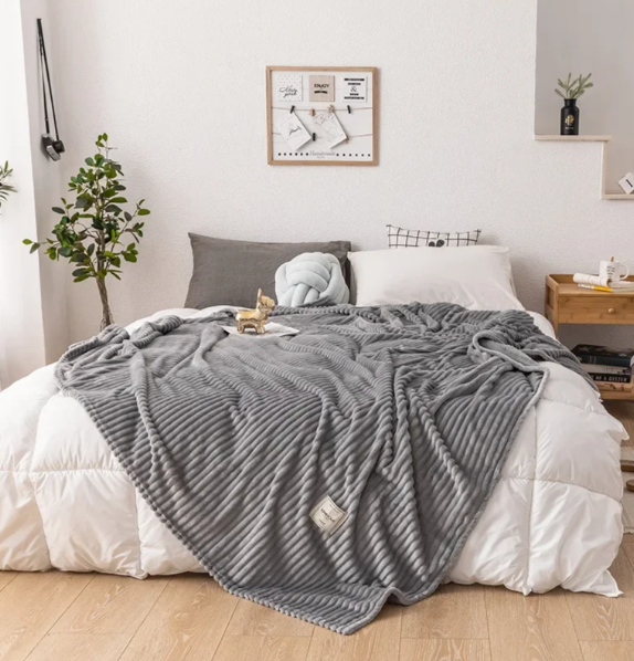 Kuschelige Flanelldecke