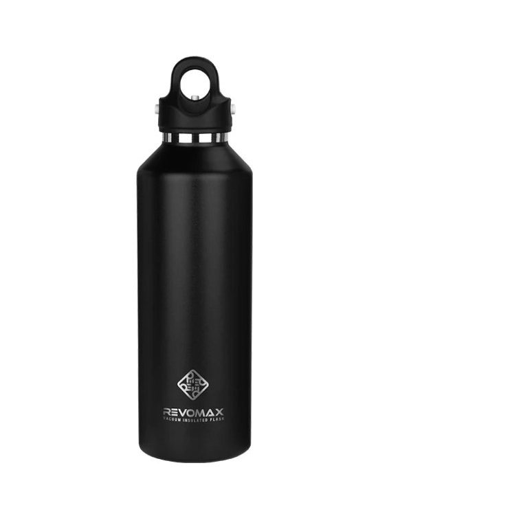 950ml Große Kapazität Edelstahl Thermosflasche Tragbarer Isolierter Becher Ohne Schraubdeckel für Reisen im Freien
