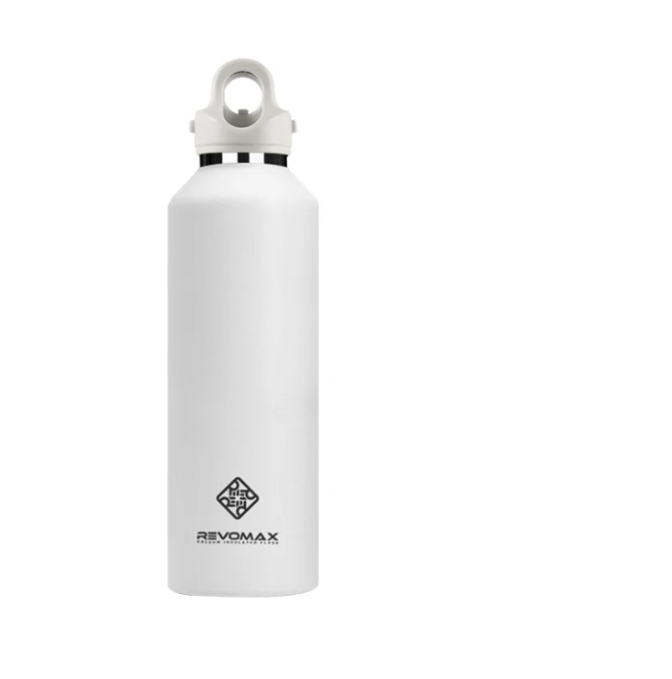 950ml Große Kapazität Edelstahl Thermosflasche Tragbarer Isolierter Becher Ohne Schraubdeckel für Reisen im Freien