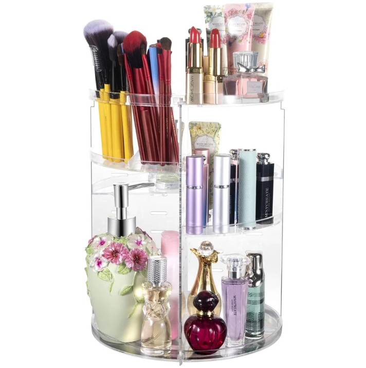 360° drehbarer Cosmetics-Organizer