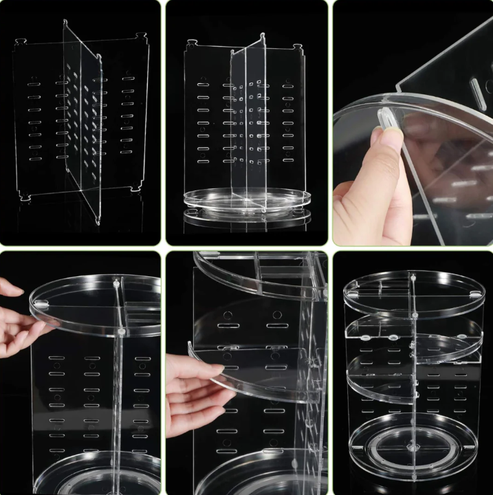 360° drehbarer Cosmetics-Organizer
