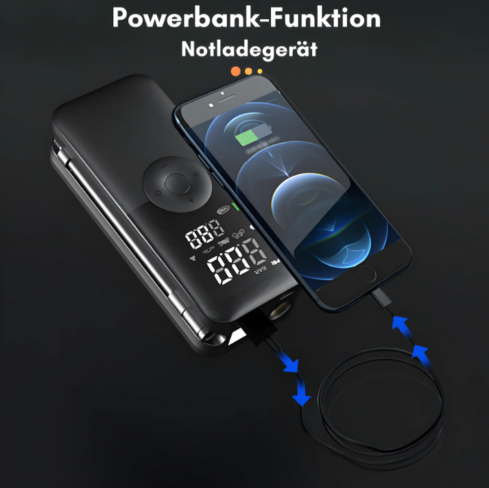 Tragbare Mini-Luftpumpe