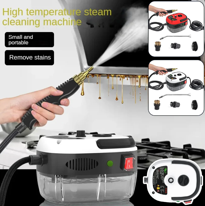 2500W Hochdruckdampfreiniger Mit 6 Einstellbaren Stufen Für Zuhause & Küche