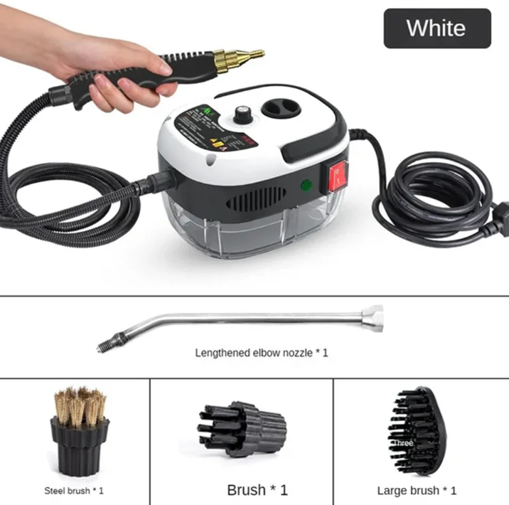 2500W Hochdruckdampfreiniger Mit 6 Einstellbaren Stufen Für Zuhause & Küche