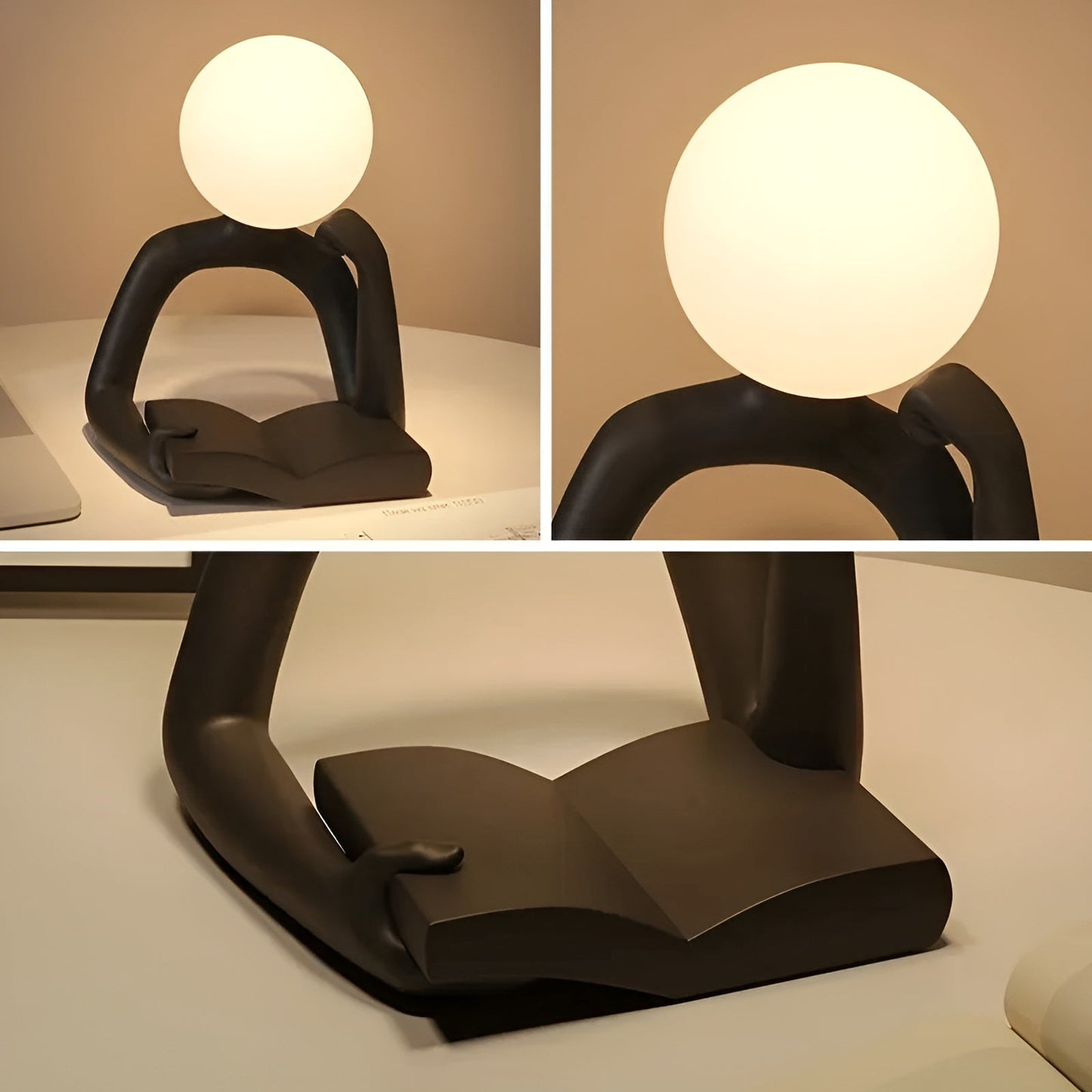Abstract Skulpturale Tischlampe | ArtGlow